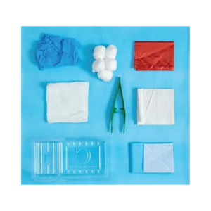Tray W/Medium Gloves W/Forceps
