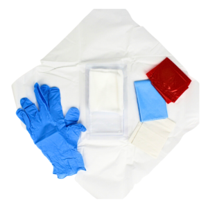 Wound Tray Large Medium Gloves